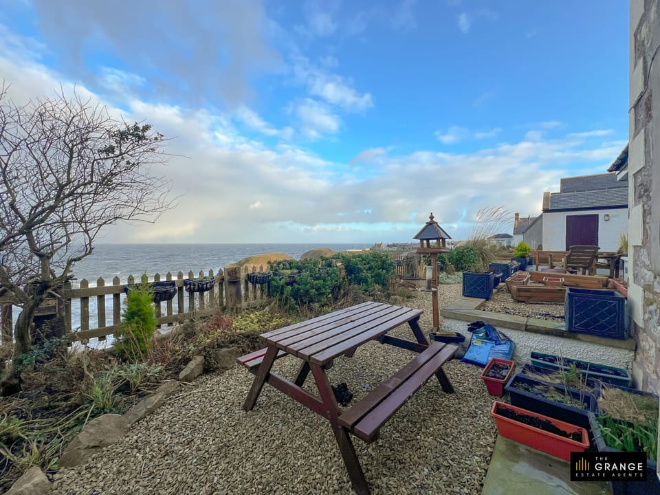 Terrace with coastal views