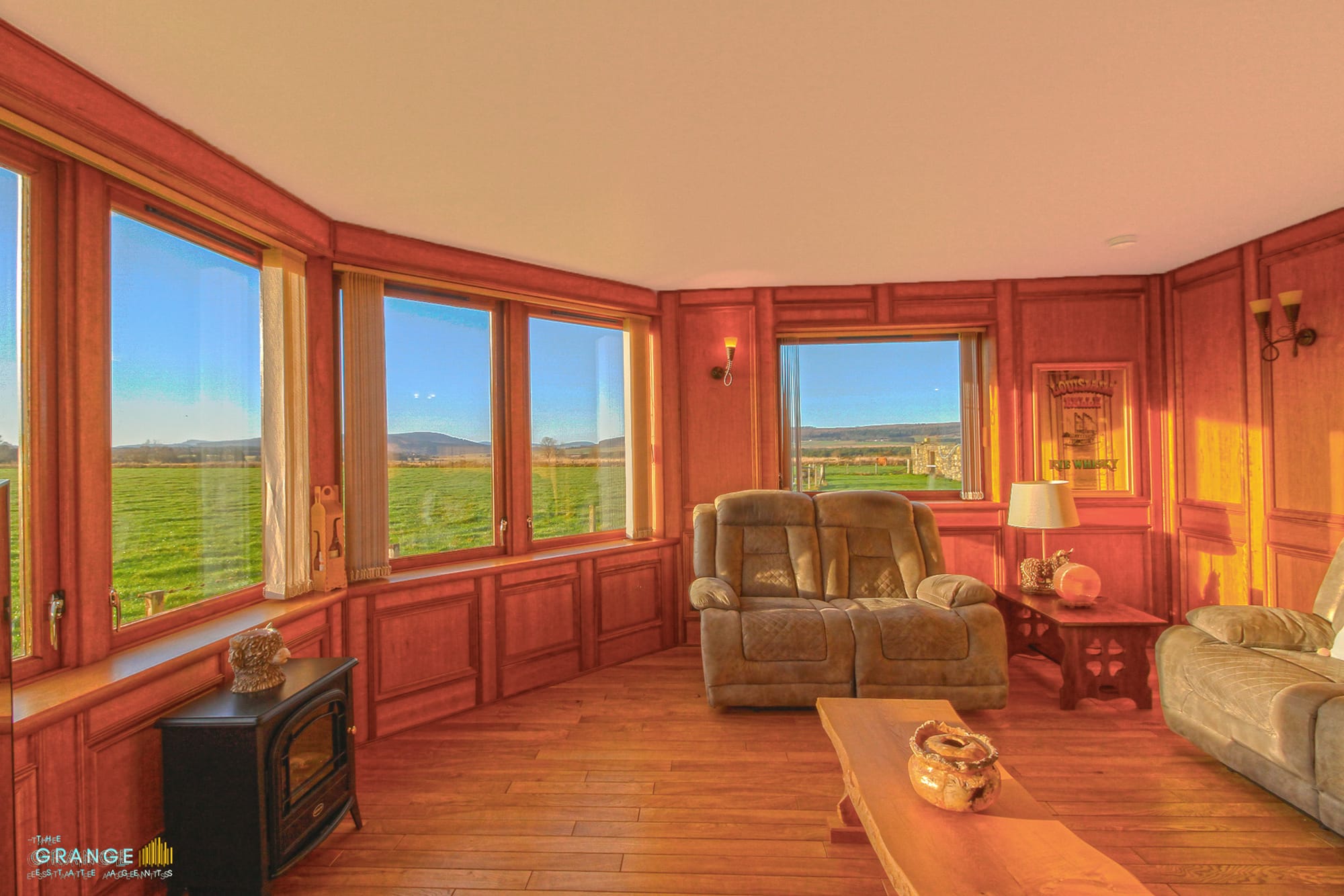 Living and dining area