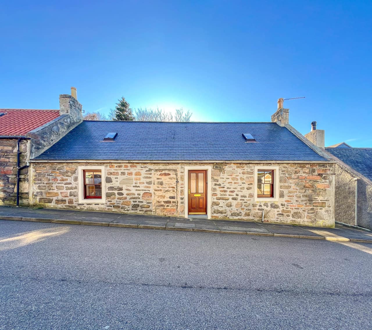 Front of the Grade B listed cottage