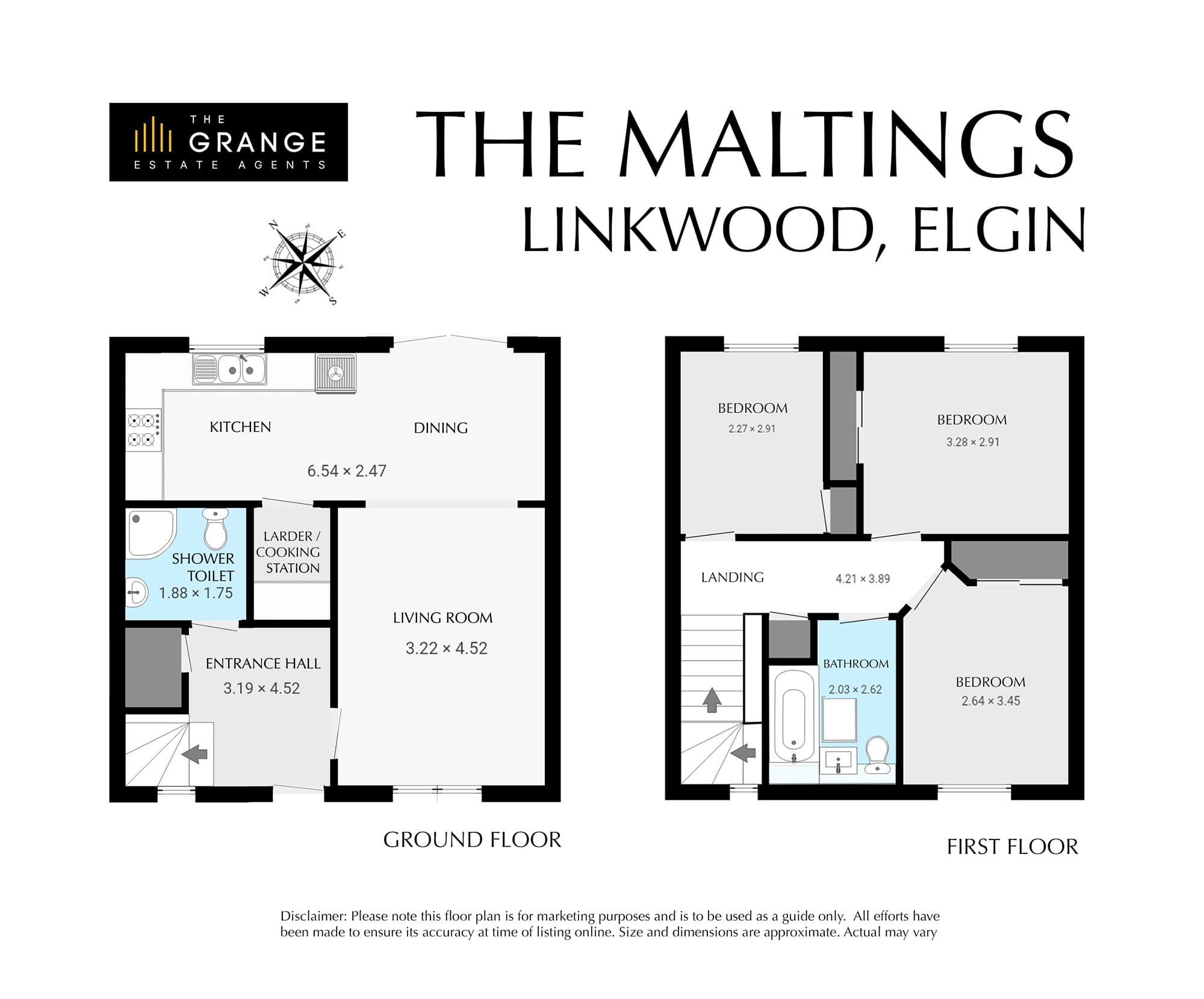Floor plan of The Maltings, Linkwood, Floor plan