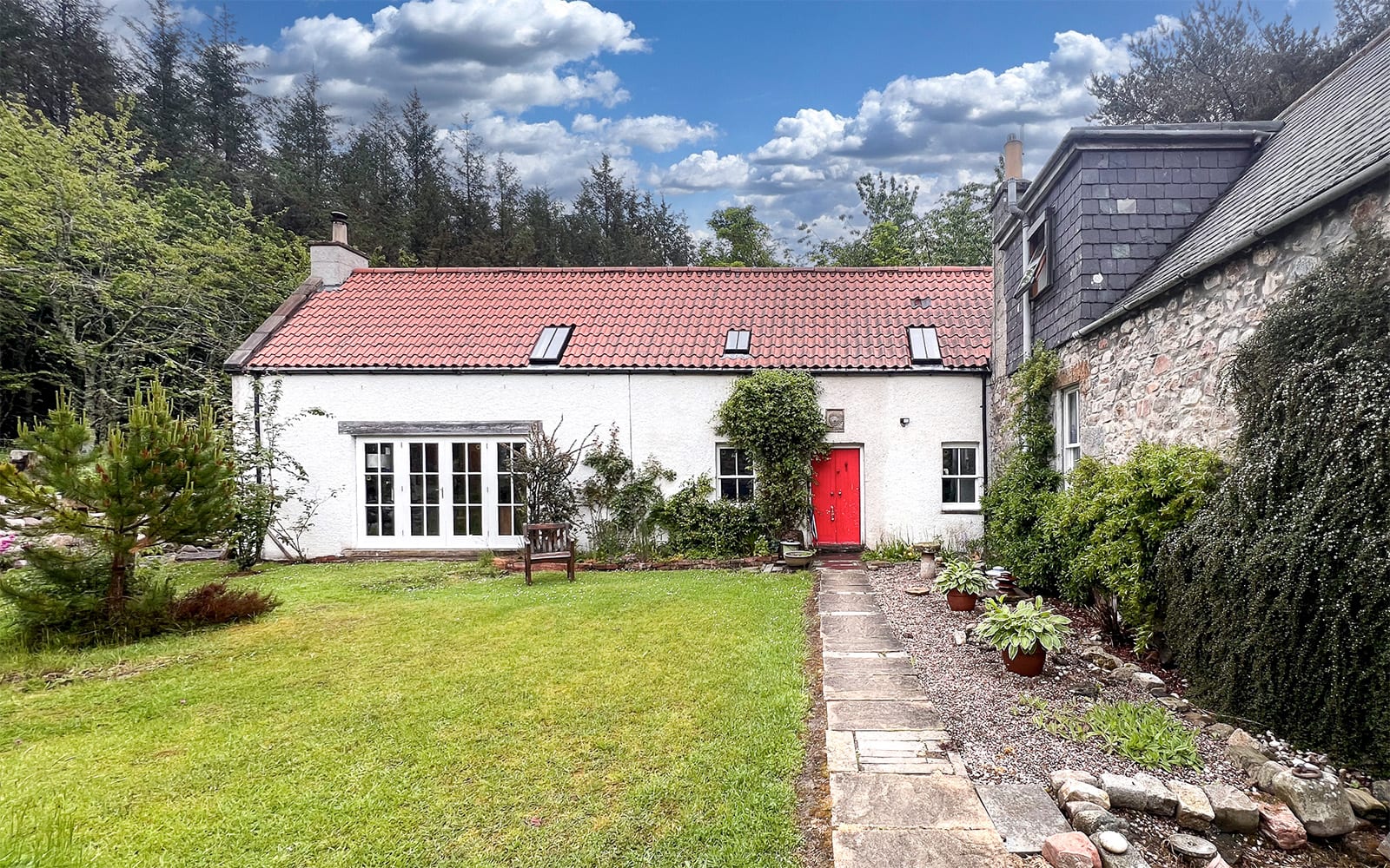 Country cottage, Fordyce — after